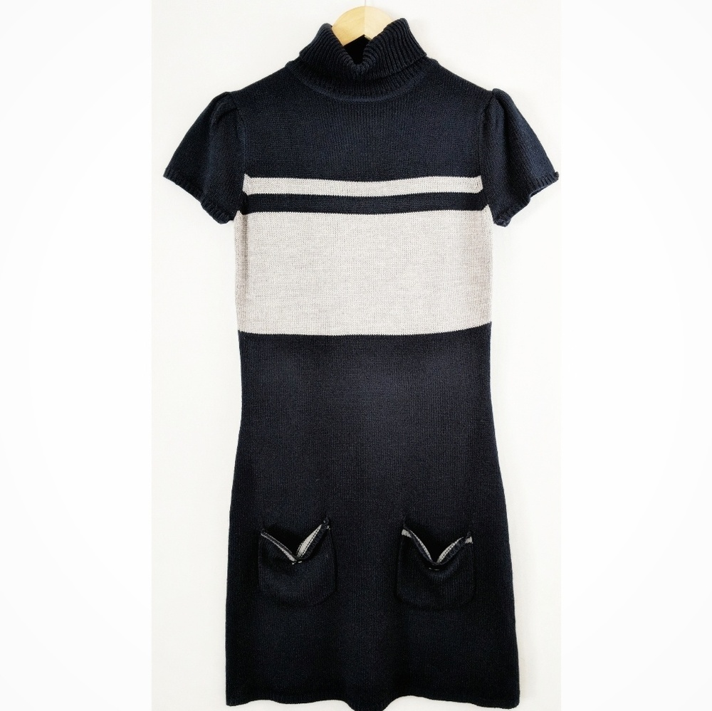 Max Rave Women's Sweater Dress Turtle Neck S - XL